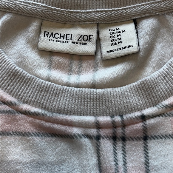 Rachel Zoe Women’s Plaid Cozy Pajama Set - Picture 10 of 10